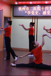 學(xué)黨史、感黨恩、跟黨走我院十四黨支部、離退休黨支部聯(lián)合欽州監(jiān)獄離退休人員黨總支共